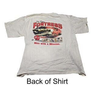 Gildan Ultra Cotton B-17 Flying Fortress Graphic T-Shirt Men's XL Pilot